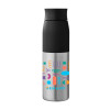 Thiess RPET Metal Water Bottles Black